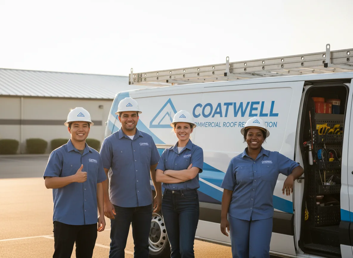 Commercial roof coating company in Clear Lake, SD